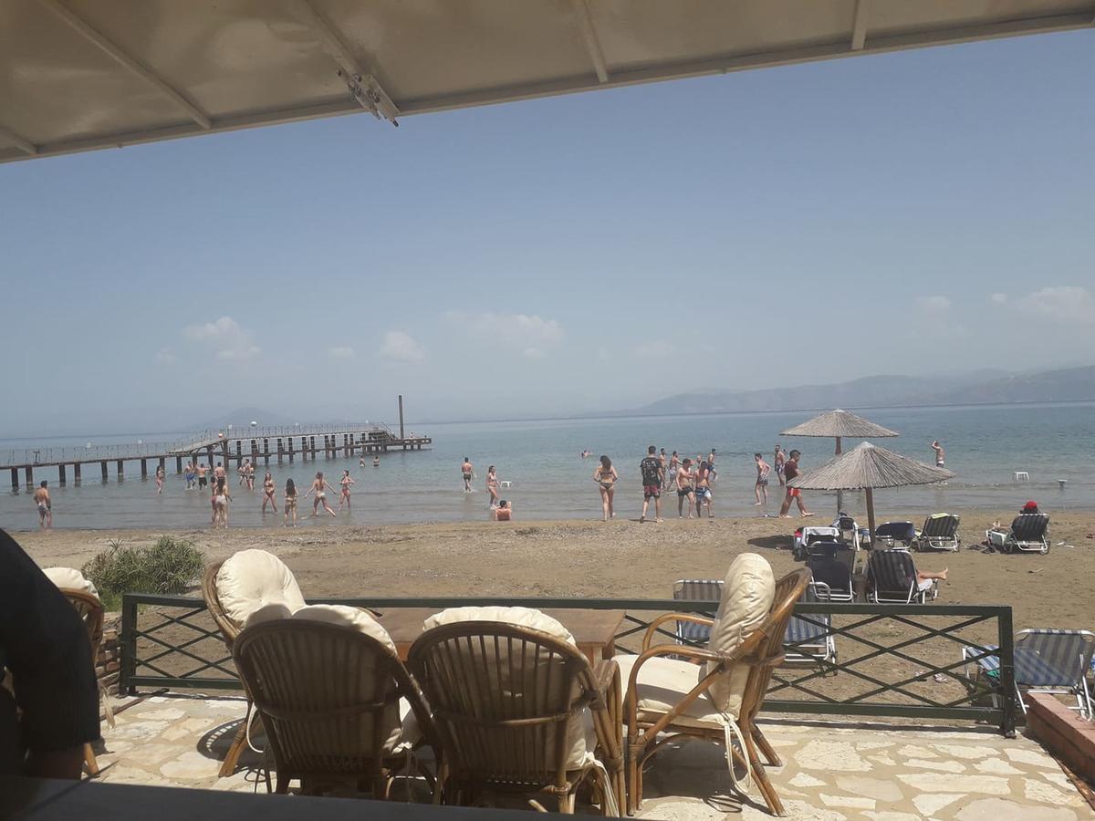 Akti Panela Beach Hotel Kávos Eksteriør bilde