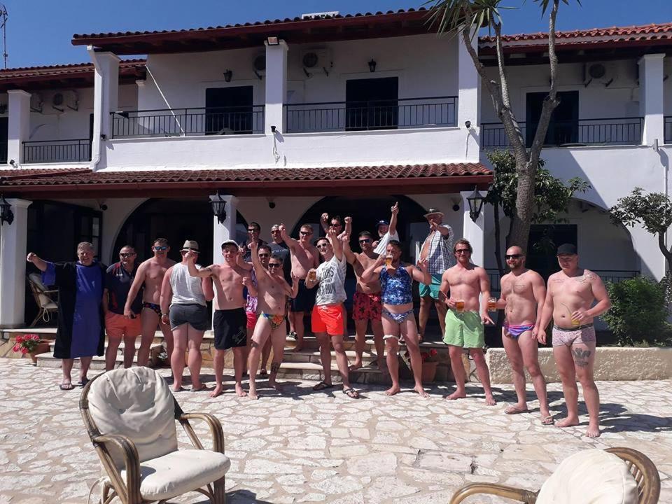 Akti Panela Beach Hotel Kávos Eksteriør bilde