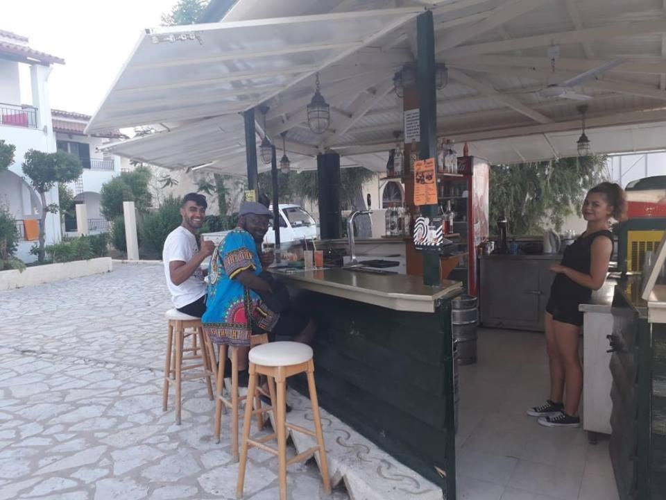 Akti Panela Beach Hotel Kávos Eksteriør bilde